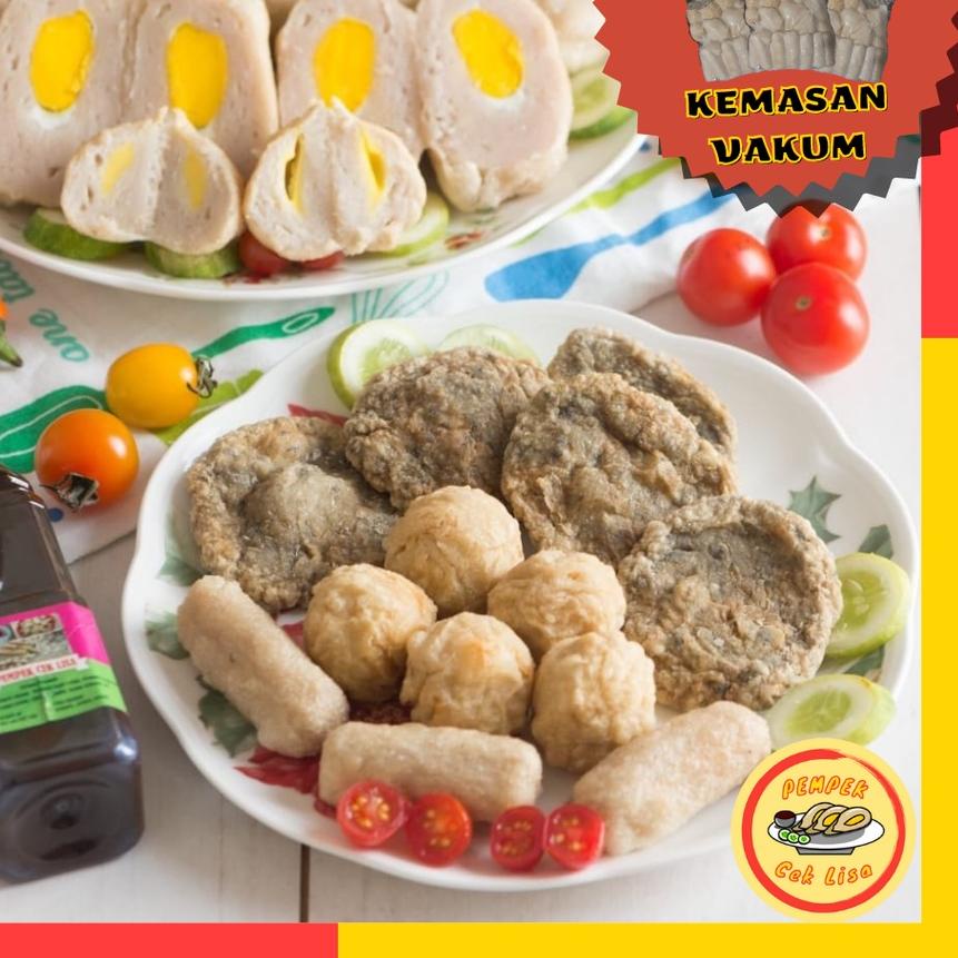 

☋ PEMPEK PALEMBANG KECIL PAKET CAMPUR 40PCS + CUKO PEMPEK FROZEN EMPEK EMPEK PALEMBANG MAKANAN BEKU ✪