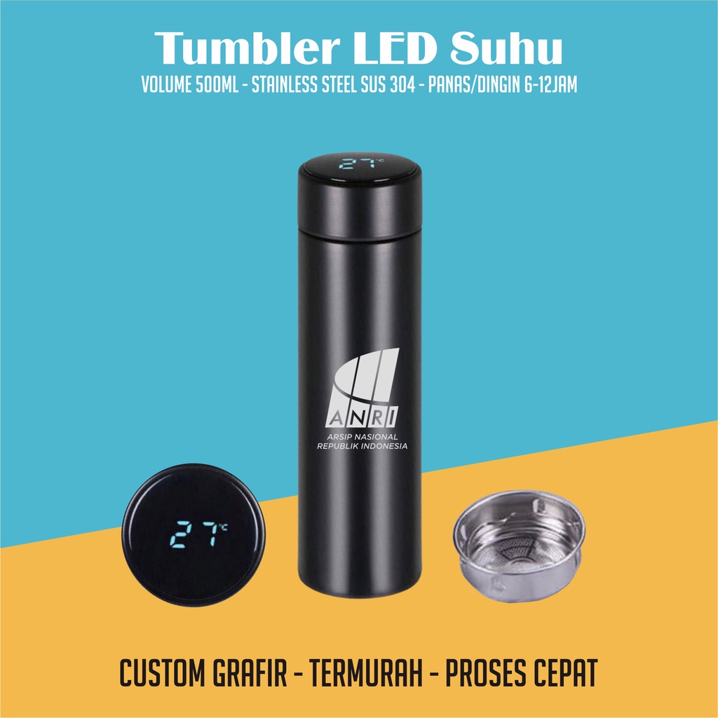 Tumbler LED Suhu Temperatur, Thumbler LED Suhu Temperatur, Tambler LED Suhu Temperatur, Tumblr LED Suhu Temperatur, Thumblr LED Suhu Temperatur, Tamblr LED Suhu Temperatur, Tumbler LED Suhu Temperatur Custom Grafir, Thumbler LED Suhu Custom Grafir LS-04