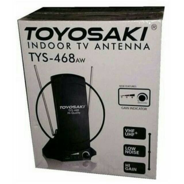 TOYOSAKI TYS-468AW Indoor TV Antenna ORIGINAL.