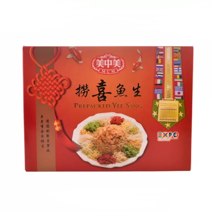 

Yee Sang (Lou Sang) - RED BOX MCM Prepacked Yee Sang 600gram