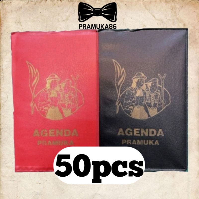 (50pcs) Buku Agenda Pramuka - Buku Saku Agenda Pramuka