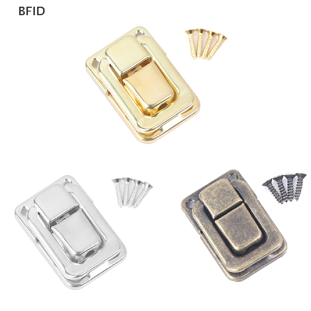 [BFID] Small Wine Chest Case Gift Box Toggle Latch Koper Kunci Pengait Hardware [ID]