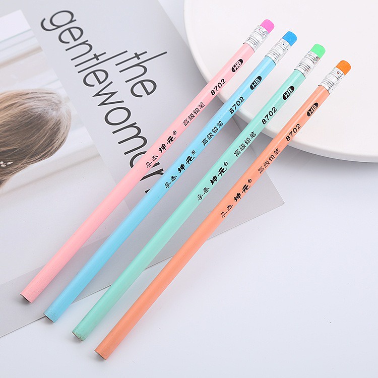 10pcs Pensil Pencil HB Warna Pastel Asthetic GM-ST0208