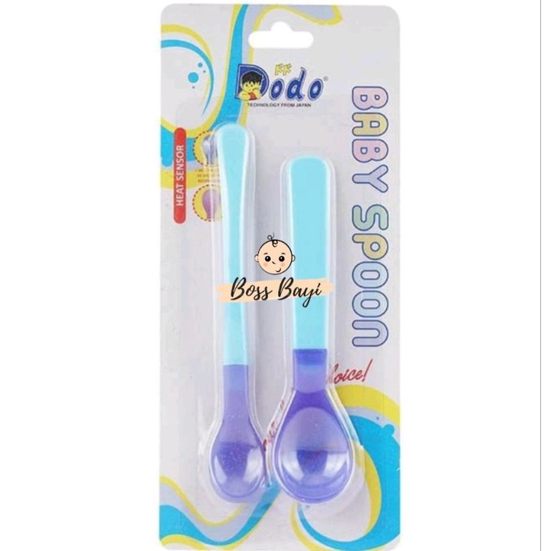 DODO-Baby Spoon with Heat Sensor / Sendok Bayi Sensor Panas DAC030