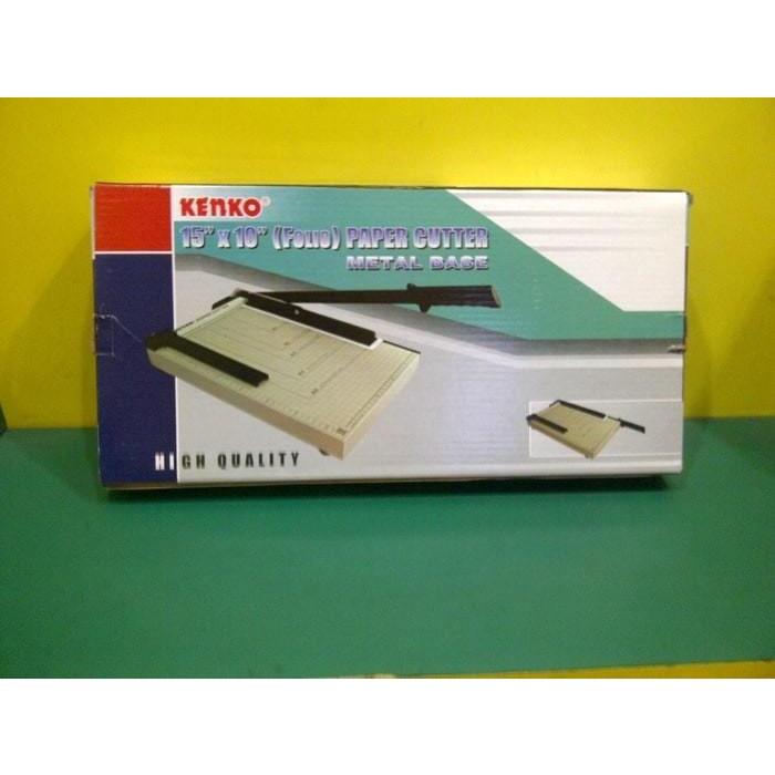 

baru Alat Pemotong Kertas ( Paper Cutter) Kenko Ukuran Folio atk