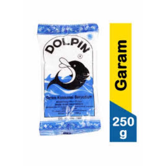 

Garam Dolpin Kecil 250 gr