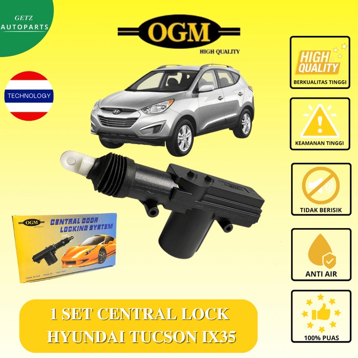 Central Lock Sentral Lock Central Door Lock System Centrallock Komplit 4 Pintu Kunci Mobil Hyundai T