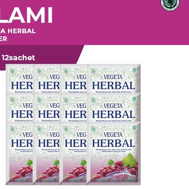 

Diskon✔️✔️-Vegeta Herbal Hanger 12'S X 5 Gr (1 pack)