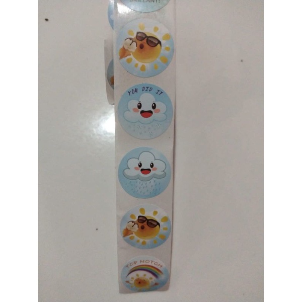 

[Antischan]10 pcs stiker apresiasi anak