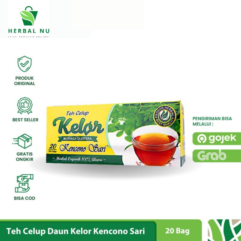 

Teh Celup Daun Kelor Kencono Sari