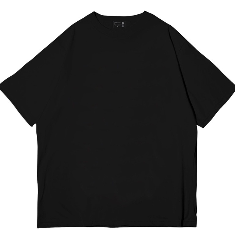 PLAIN Oversize T-Shirt - Jet Black (Kaos Polos Oversize 24s)