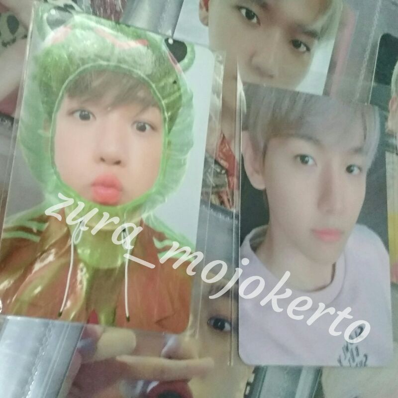 PC medal Baekhyun EXO, PC kodok Baekhyun superM, photocard Baekhyun kodok dan medal Baekhyun