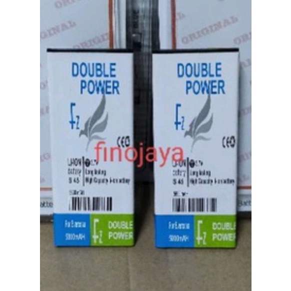 Baterai Evercross S45 Batre Battery Battry Batre Dobel Power fz Batteri Evercoss S45