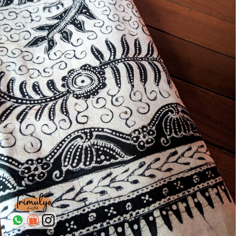 BATIK TULIS | Batik Paoman | Batik Indramayu MOTIF IWAK ETONG