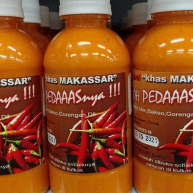 

Idi7I2u Sambal Khas Makassar 220ml Heboh Pedasnya Sambel Asli Makasar