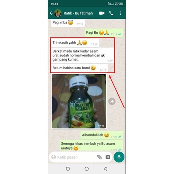 Madu Ratik Herbal Original Atasi Kebas Kesemutan Nyeri Sendi Kram Asam Urat Kolesterol Rematik