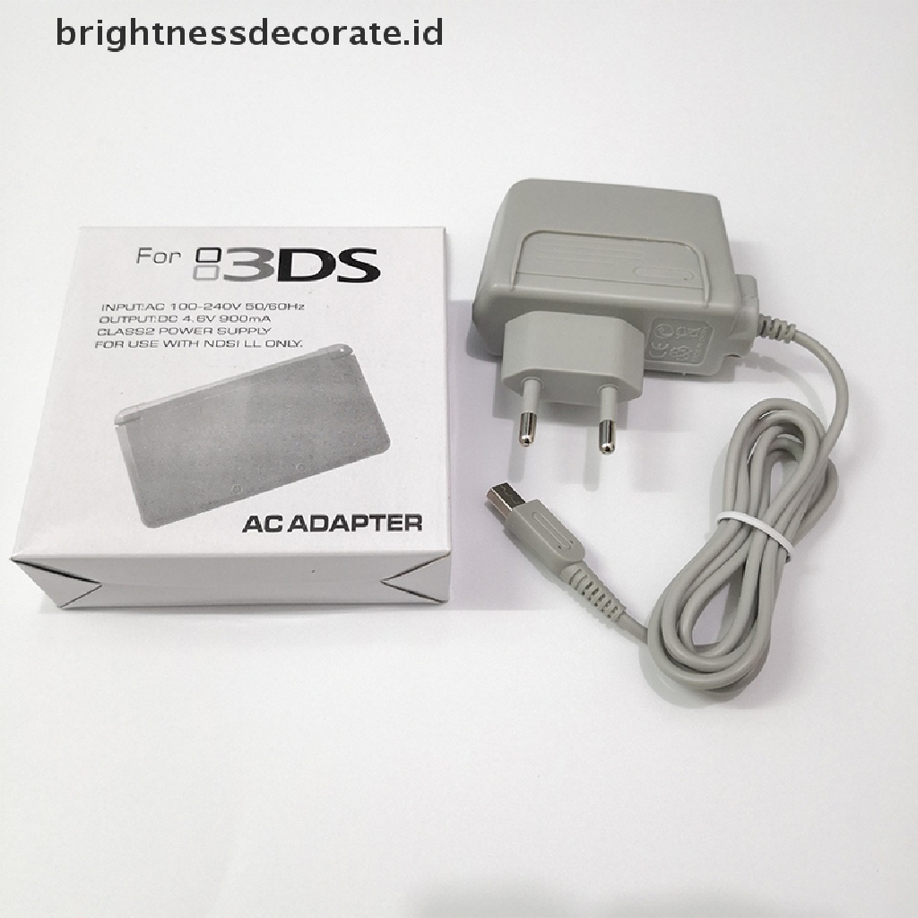[Birth] Ac 100-240V Adaptor Charger Dinding Power Supply Untuk Nintendo DSL DS Lite NDSL [ID]
