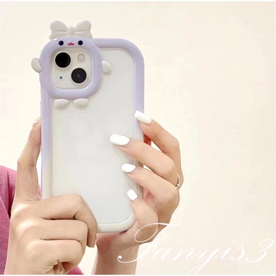 OPPO A78 A17 A77 A77s A57 A76 A16 A16s A15 A15s A74 A54 A95 A94 A3s A5s  A53 A33 A32 A5 A9 2020 A31  Reno 7Z 6 5F 5 5K A12e A92 A93 A16k Clear Purple Lensa Monster Phone Case Soft Sarung