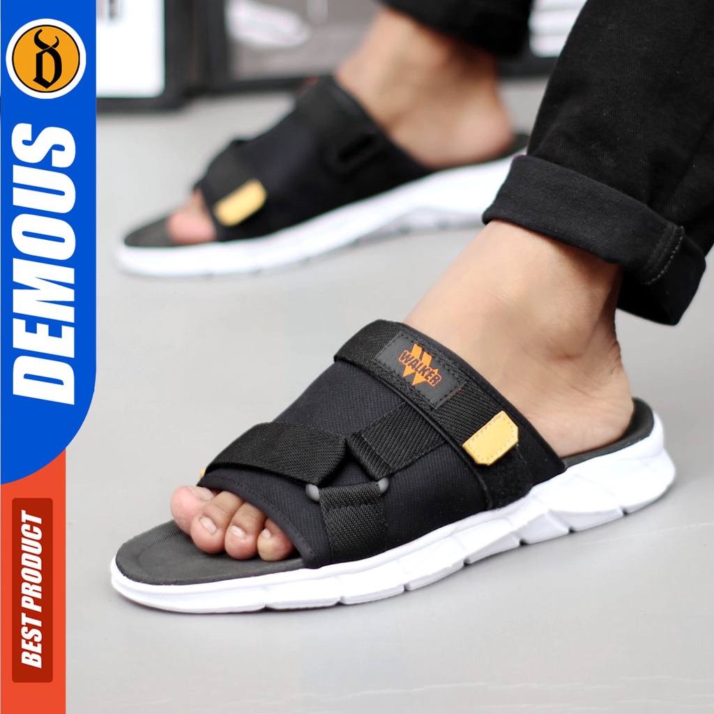 DEMOUS Anthony - Sandal Slide Pria Sendal Casual Distro