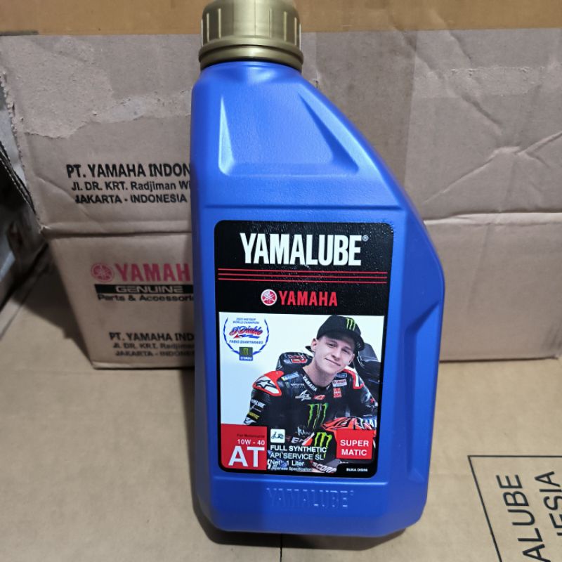 OLI YAMALUBE SUPER MATIC 1L 10W-40 API SL JASO MB OLI MATIC SPORT FULL SYNTHETIC ORIGINAL YAMAHA