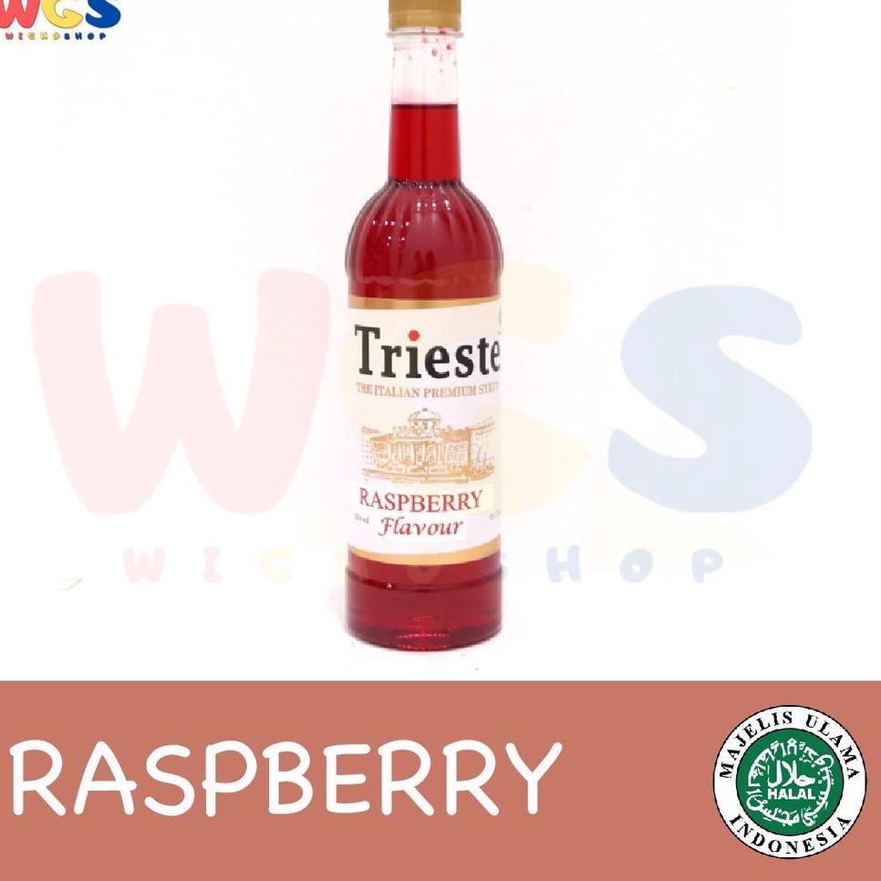 

Ready Stok.. Trieste Premium Syrup Raspberry Flavoured 650 ml C99