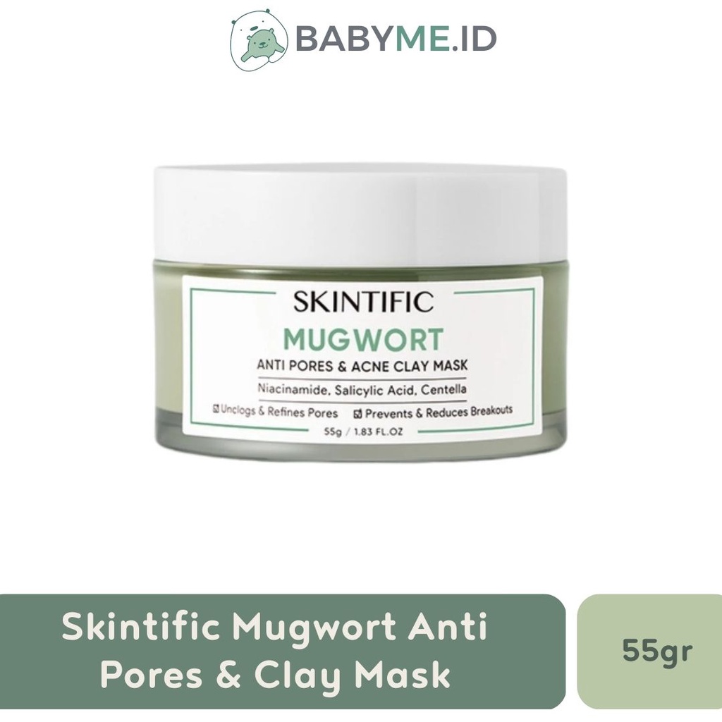 Skintific Mugwort Anti Pores &amp; Acne Clay Mask