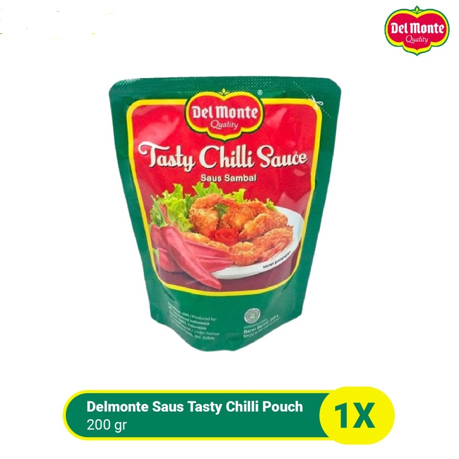 SAUS SAMBAL DELMONTE TASTY CHILLI POUCH 200GR DEL MONTE