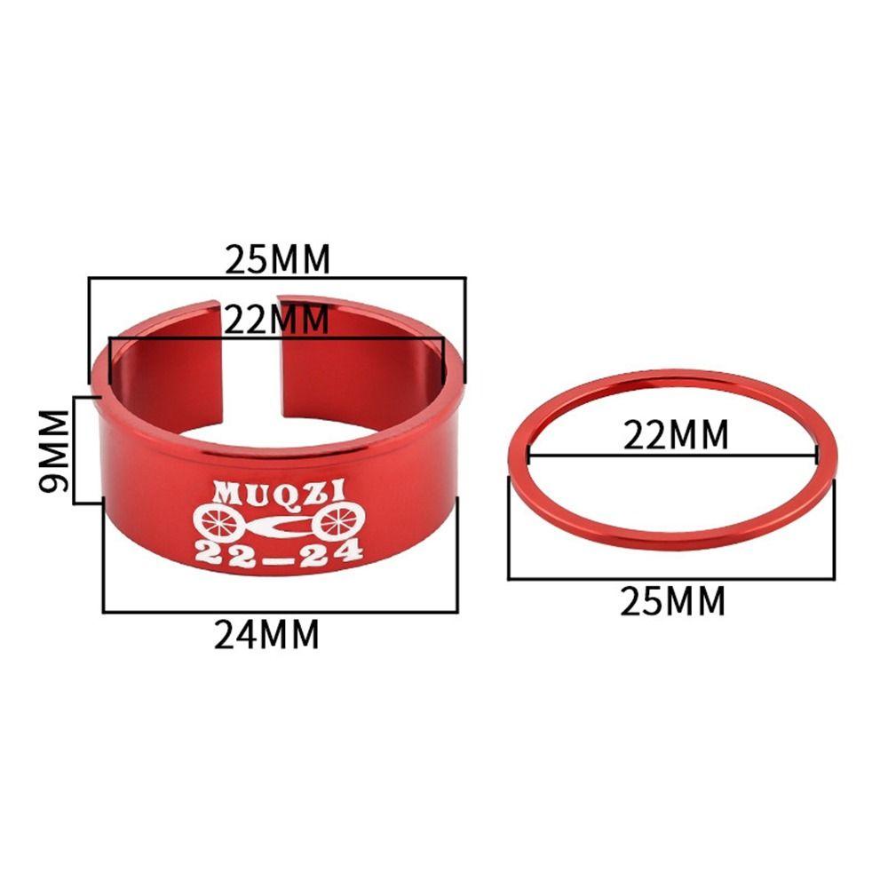 R-FLOWER Bracket Bawah Adaptor 5warna Bagian Aksesoris Cincin Paduan Aluminium