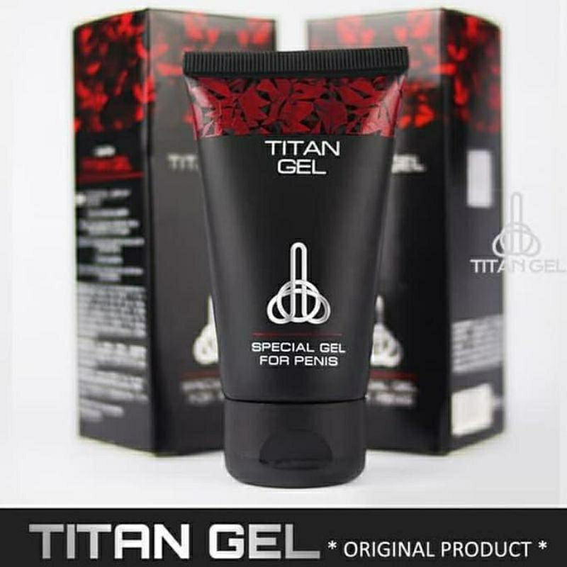 Titan gell gold 100% Asli Original Rusia Permanen Obat Pembesar Alat Kelamin Pria
