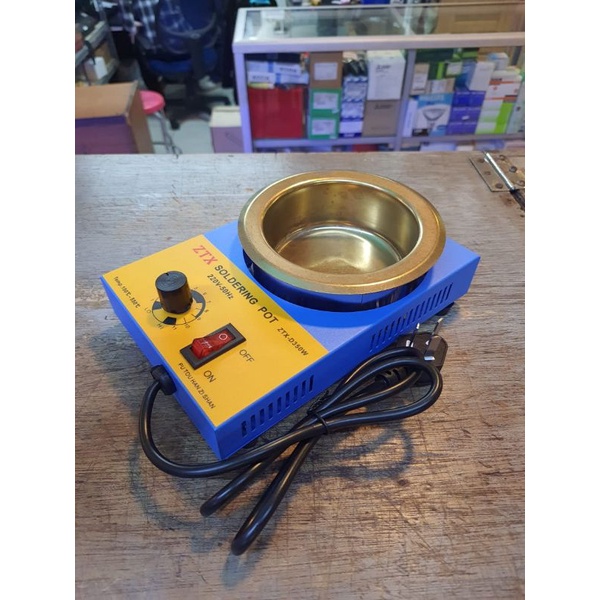 solder pot ztx 41D 300w diameter wadah 10cm / tempat masak timah batang