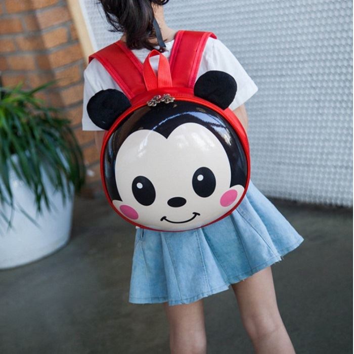 BJ43295 - BLUE/GREEN/PINK/RED - TAS RANSEL SEKOLAH ANAK TAS TELUR ANAK KEPALA MICKEY MINNIE IMUT FASHION IMPORT MODIS ELEGAN TERMURAH TERLARIS TERBARU BAGSTORE JAKARTA TAS BATAM BQ3295 JTF1234