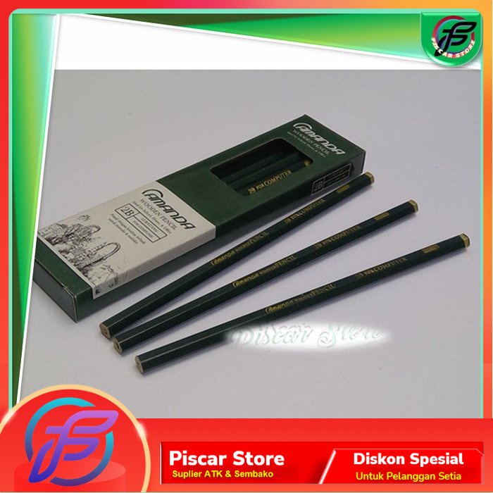 

Pensil 2B/Pensil Ujian Komputer Amanda PENSIL UJIAN