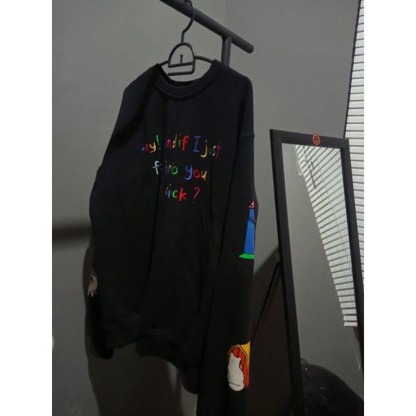 Based club full house sweater crewneck black second like new ORIGINAL