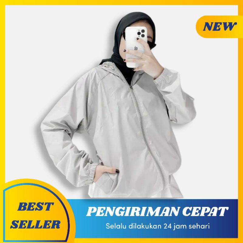 Jaket Runing Running Jaket Outdoor Jaket Lari Pria wanita