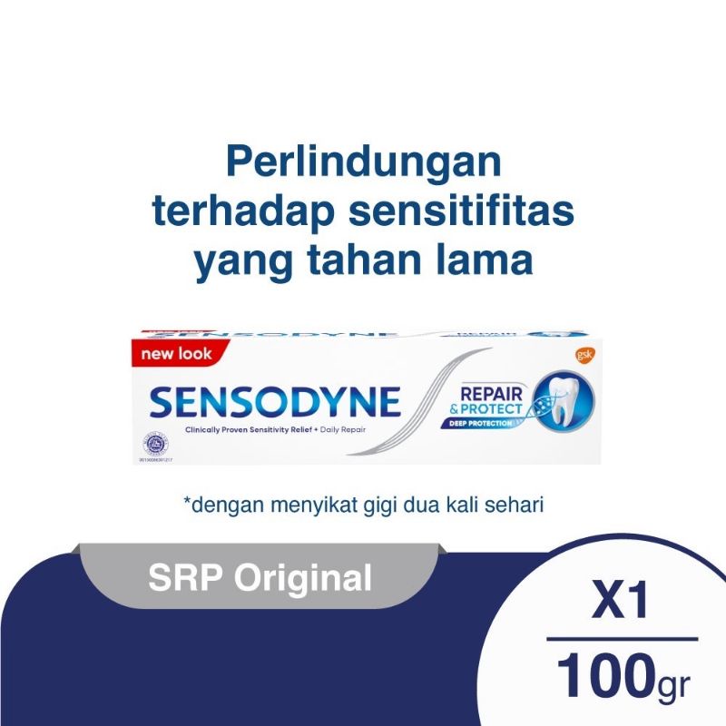 SENSODYNE REPAIR AND PROTECT EXTRA FRESH/HERBAL/ORIGINAL 100gr