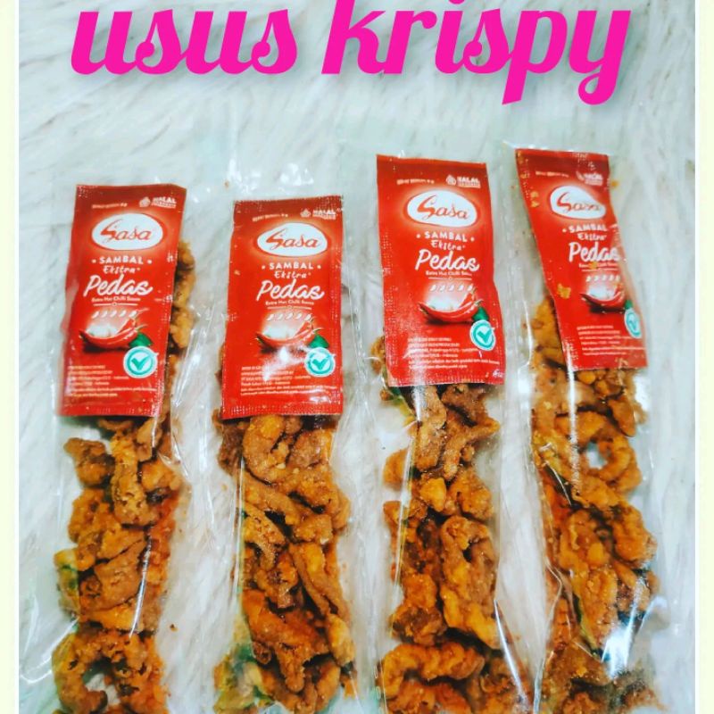 

Usus krispy 10rb dapet 5pcs