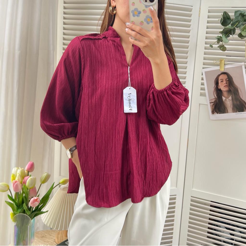 kemeja wanita / atasan wanita / blouse korea 123