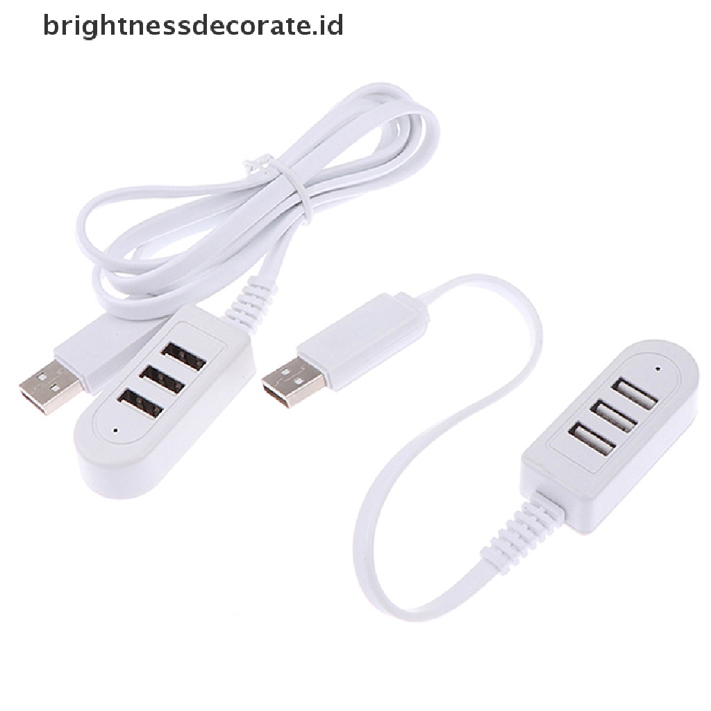 [Birth] Konverter Charger 3A Multi Fungsi USB Extension Line Hub Hub Multi port [ID]