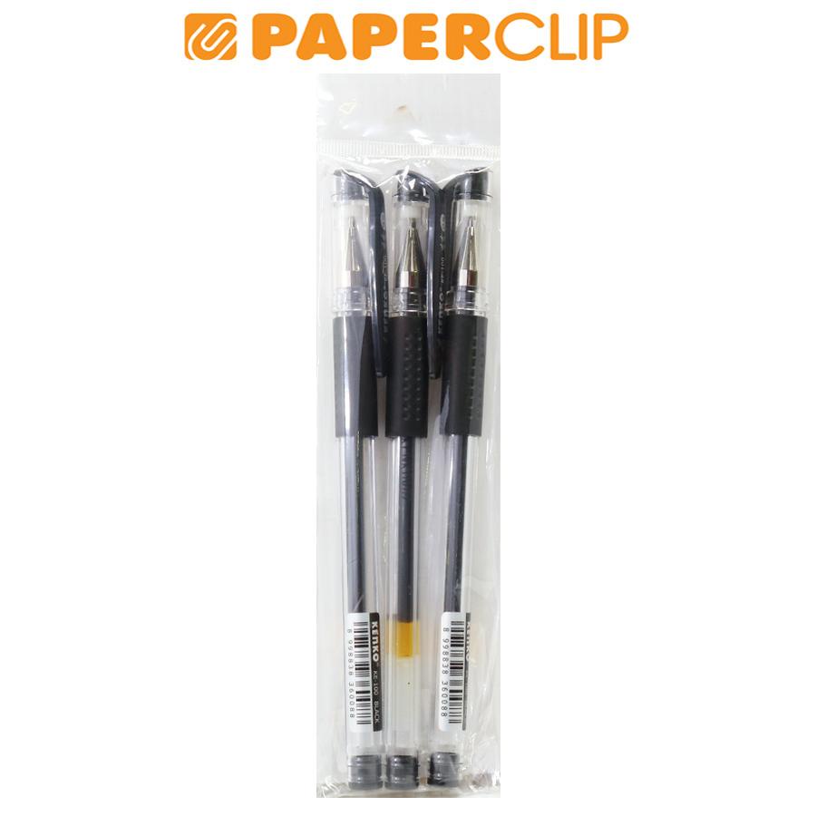 

PULPEN/BALLPOINT/PEN KENKO KE-100/100C ISI 3 HITAM