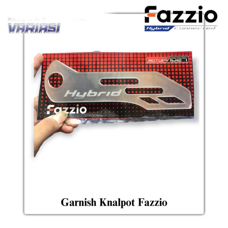 Garnish yamaha Fazzio 125 garnis Cover Knalpot yamaha Fazzio 125 2022