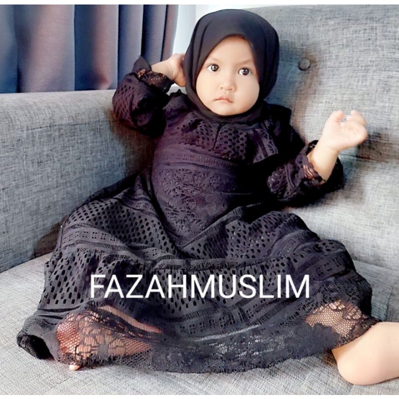 Gamis brukat bayi, Gamis brokat anak, Gamis pesta bayi, Baju muslim bayi, Baju muslim anak, Gamis aqiqoh aqiqah bayi, Gamis anak lucu, Gamis kondongan anak, Gamis simpel bayi dan anak, Gamis abaya bayi, Gamis abaya anak