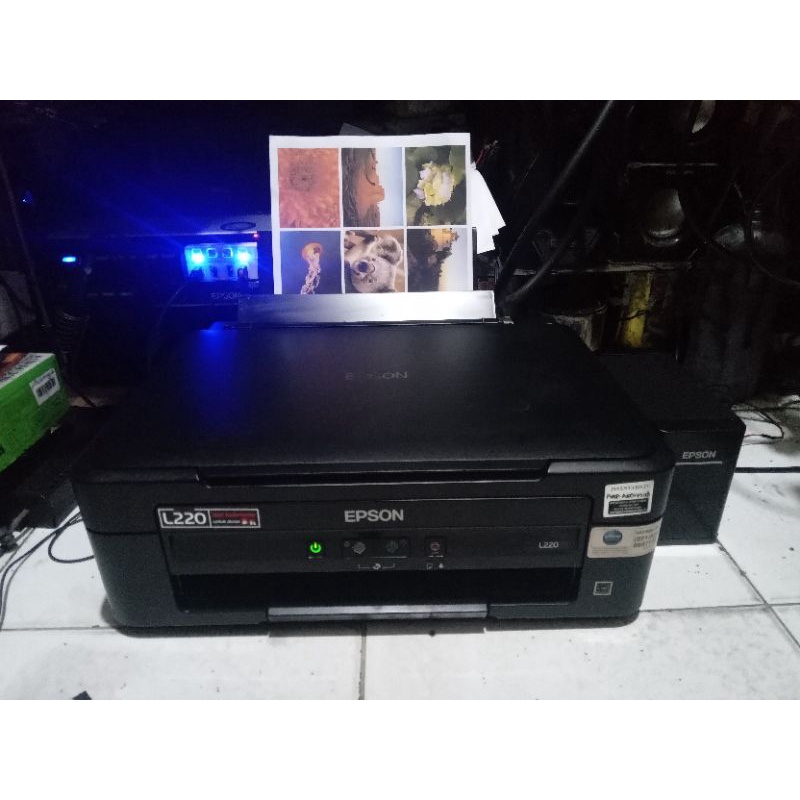 Jual Printer Epson L220 Multi Fungsi Normal Siap Pakai Shopee Indonesia 9829