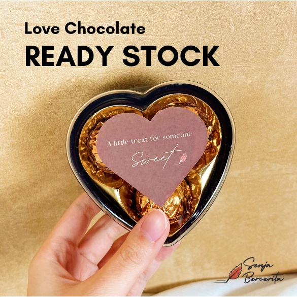 

Love Chocolate- ADDITIONAL CHOCOLATE/ KADO VALENTINE/ HADIAH VALENTINE/ VALENTINE GIFT/COKLAT/KADO COKLAT