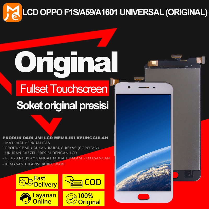 JMI LCD Touchscreen Oppo F1s A59 Fullset - Garansi Resmi