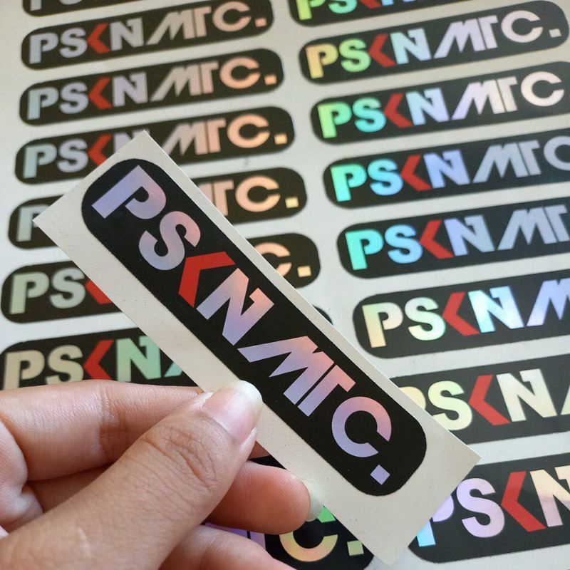 

stiker hologram pelangi # PSKNMTC #
