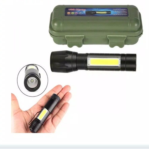 Senter Mini USB / Senter SWAT Mini Zoom / Senter Police Mini Zoom / Senter Tangan Mini Zoom
