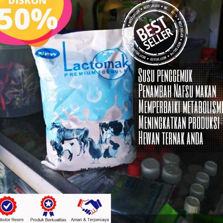 Terbaru 3.3 LACTOMAX 1kg SUSU PENGGANTI HEWAN TERNAK PREMIUM FORMULA PENGGEMUK SAPI KAMBING KERBAU A