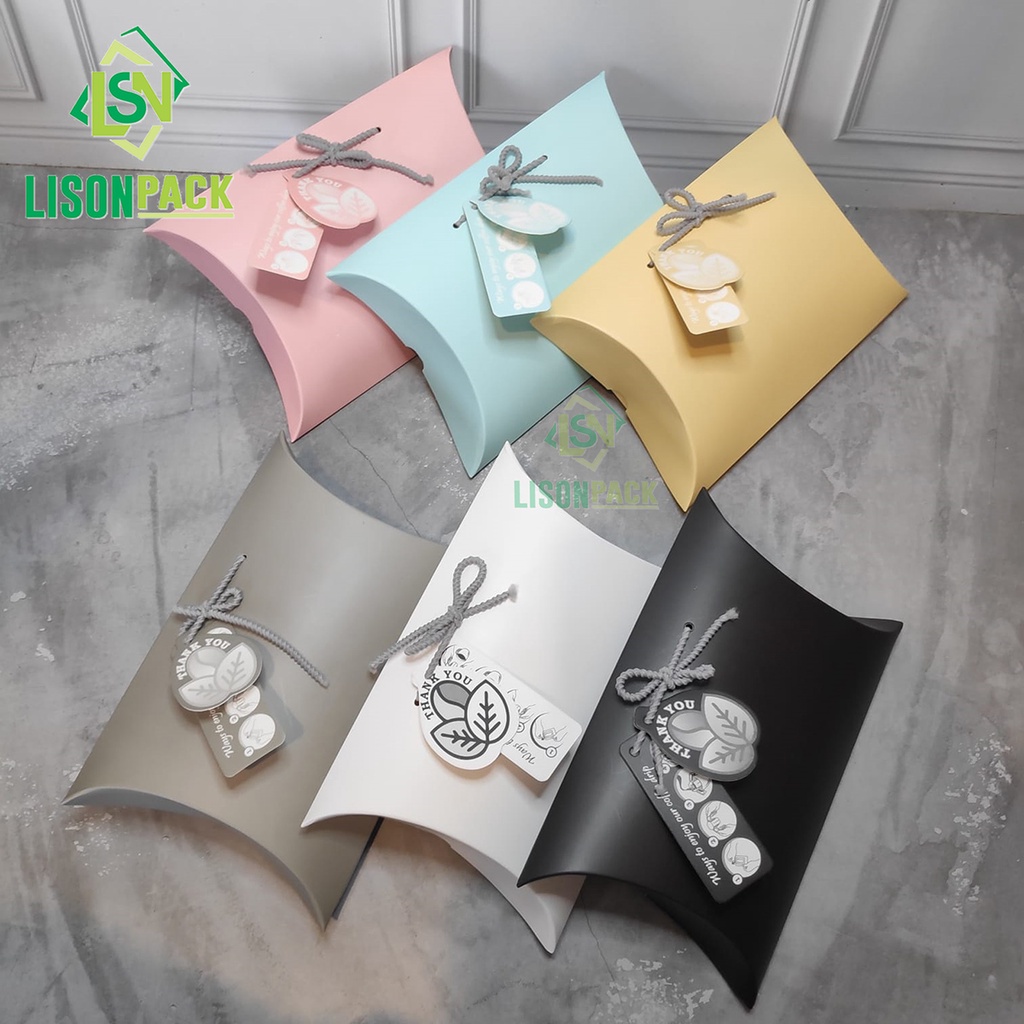 

Kemasan Box Coffee PILLOW FREE Hangtag | Box Coffee Warna | Box Drip Sachet | Box Kopi