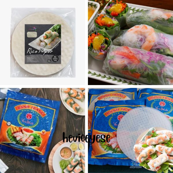 

Kulit Lumpia Vietnam Rice Paper Diameter 22cm / Banh Trang High Quality Rice Paper / Kulit Lumpia Vietnam Rice Paper / rice roll spring roll (halal) /10 lembar per pak