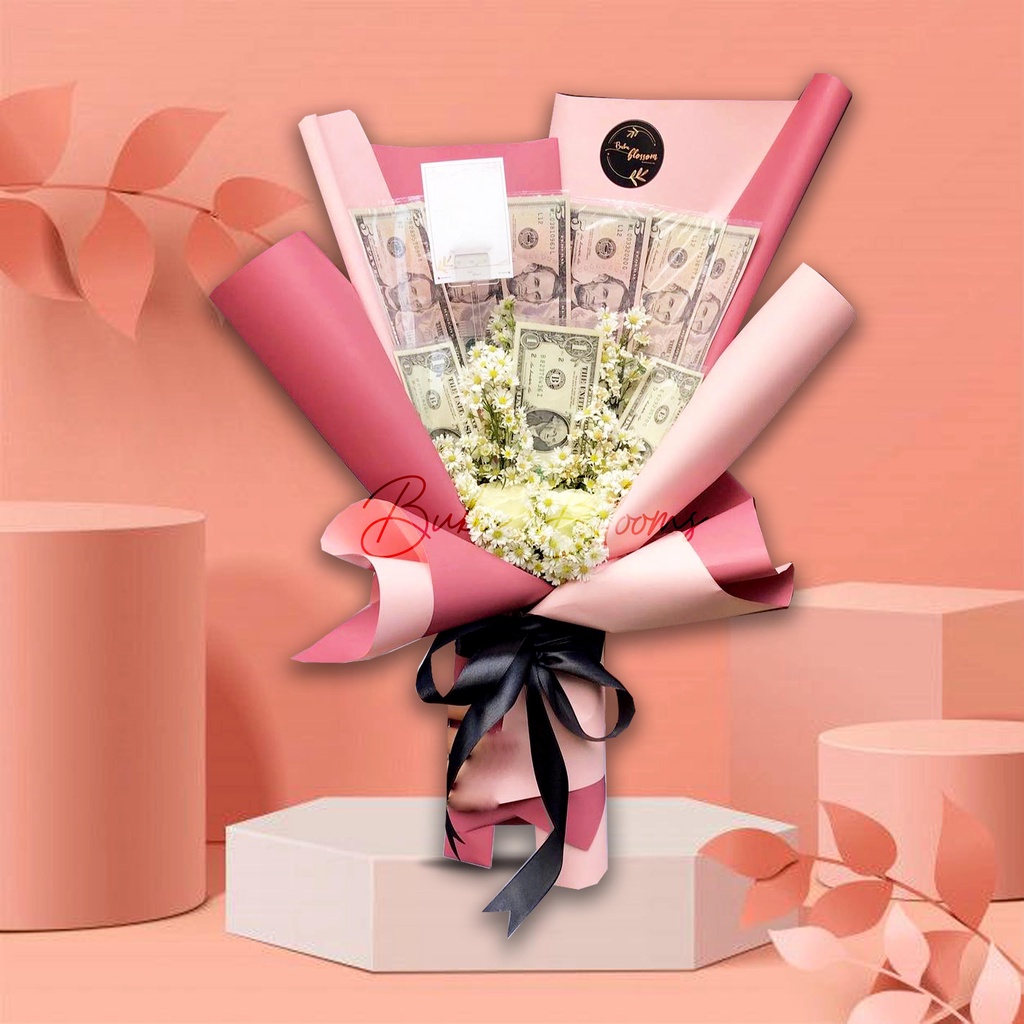 [BUNGA ASLI] Buket money ASLI | Buket Bunga fresh | buket wisuda | buket lamaran | buket kado | buke